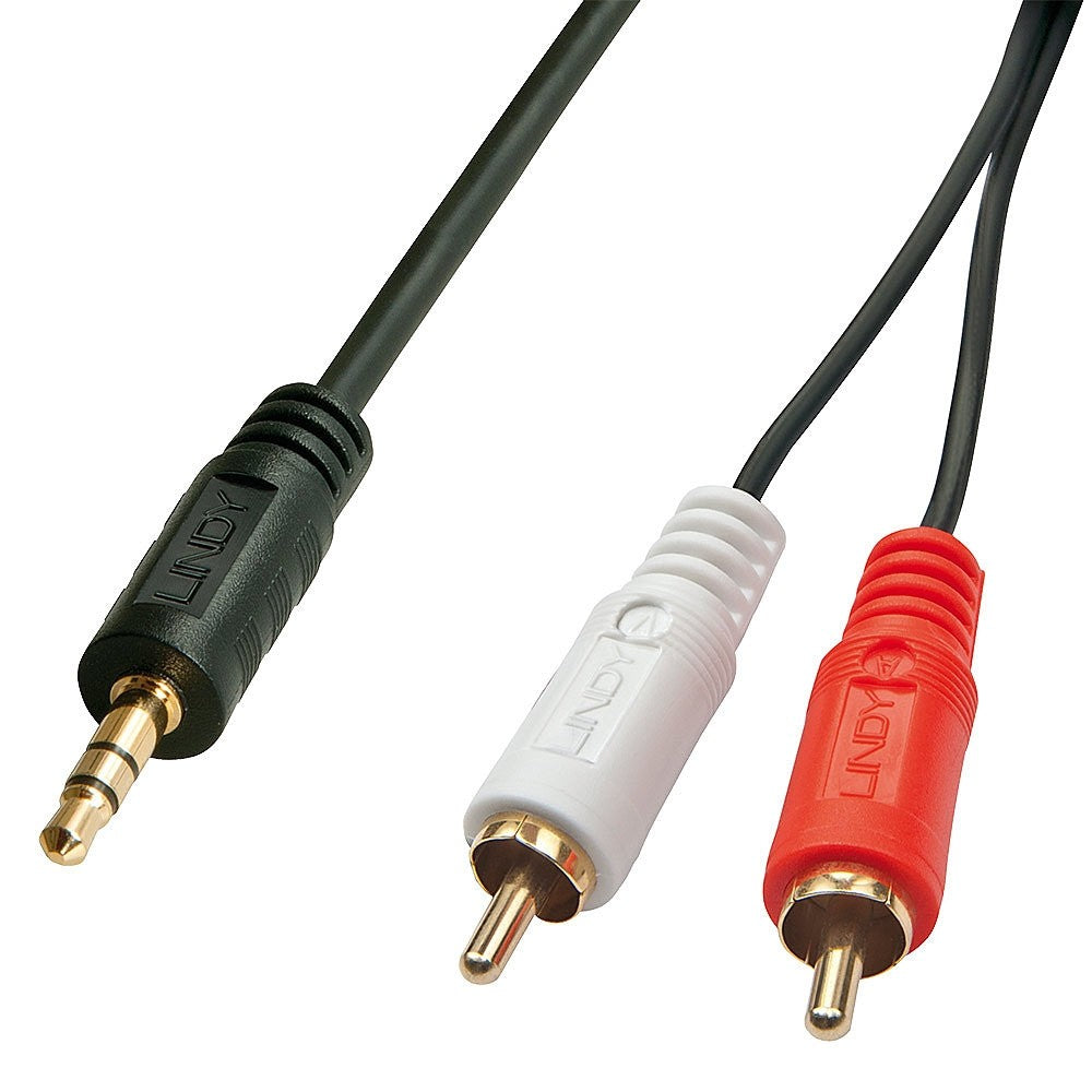 1m 3.5mm to RCA Stereo Audio Cable